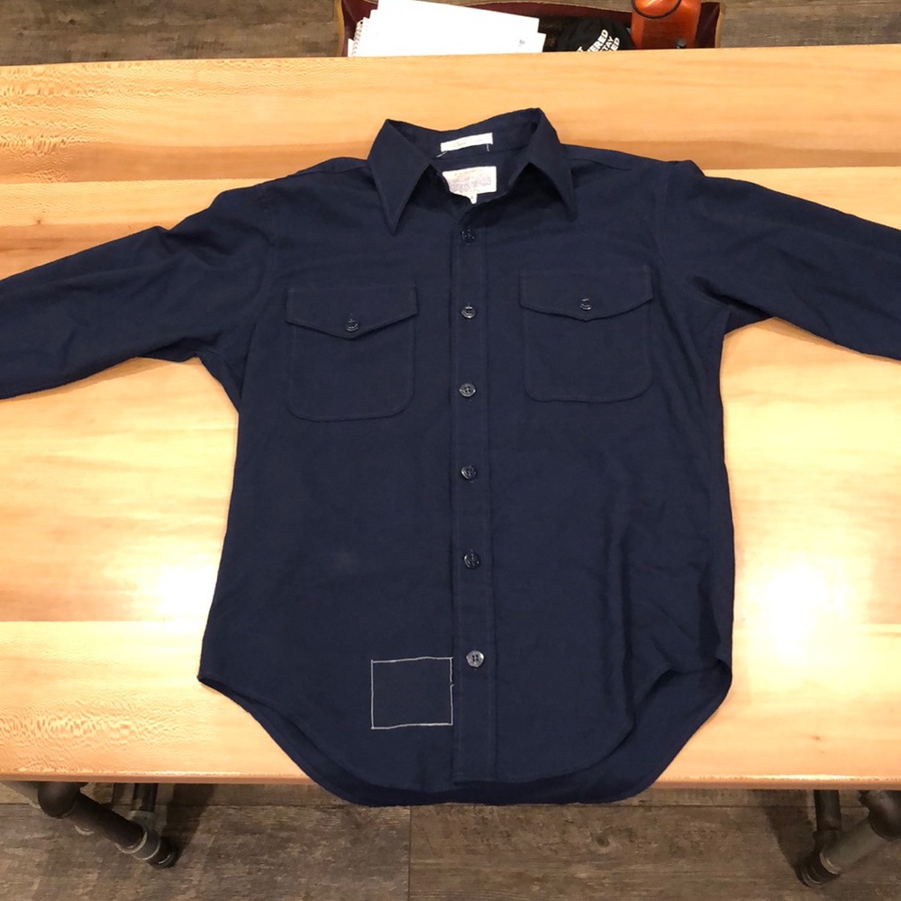 Vintage u.s. coast guard shirt size 15-31